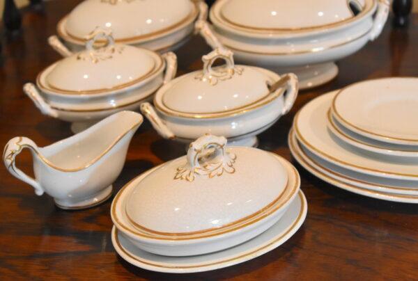 Extensive Victorian child’s toy dinner service - Image 2