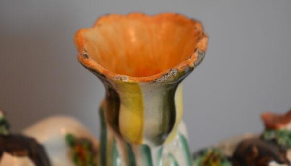 Rare 'Babes in the wood' Staffordshire figure - Image 5