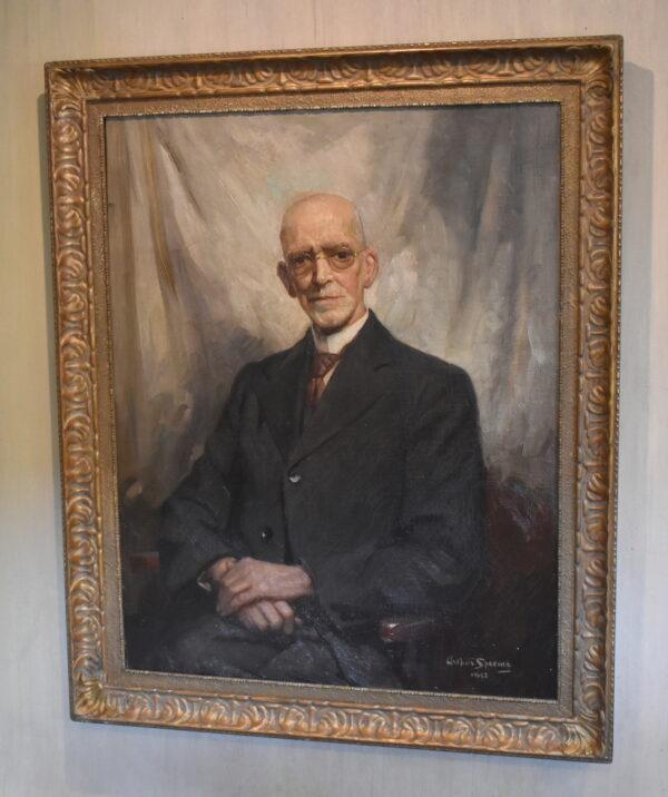 Portrait of a gentlemen oil painting by Arthur Spooner - Image 8