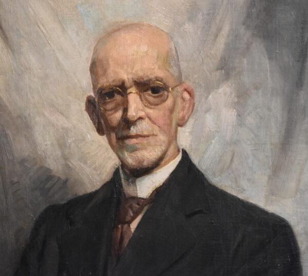 Portrait of a gentlemen oil painting by Arthur Spooner - Image 5