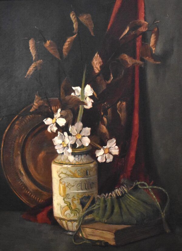 Fine Victorian still life oil painting - Image 6