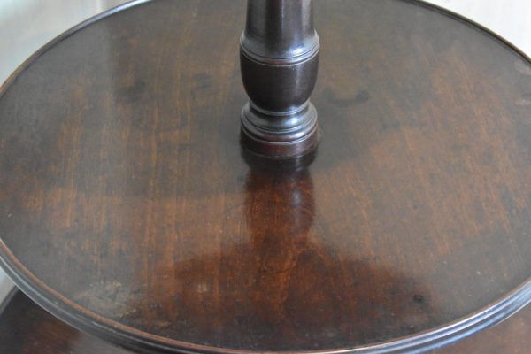 Fine Georgian mahogany dumb waiter - Image 4