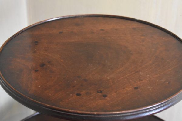 Fine Georgian mahogany dumb waiter - Image 3