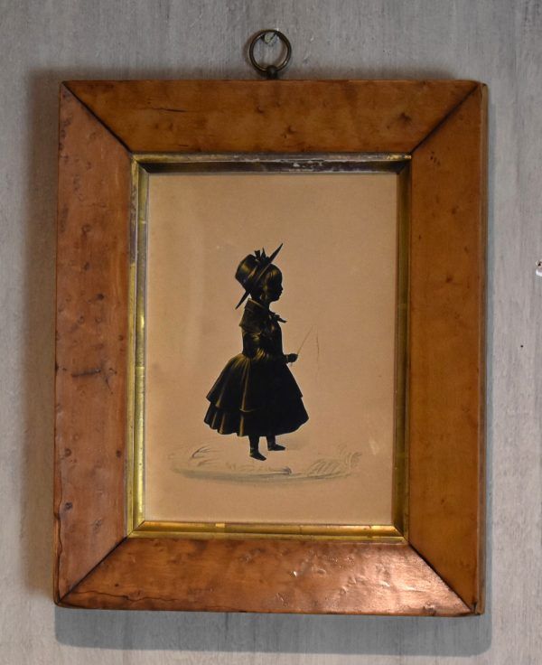 Late Regency Silhouette of a child