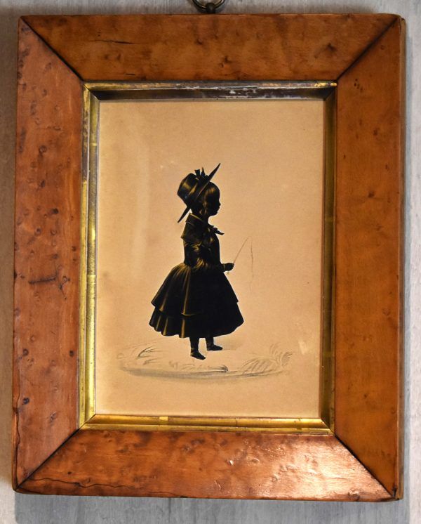 Late Regency Silhouette of a child - Image 2