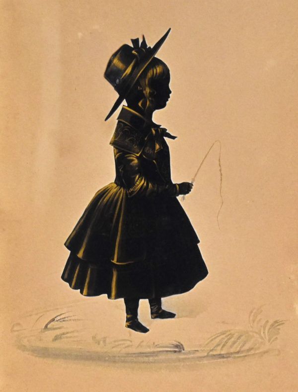 Late Regency Silhouette of a child - Image 3