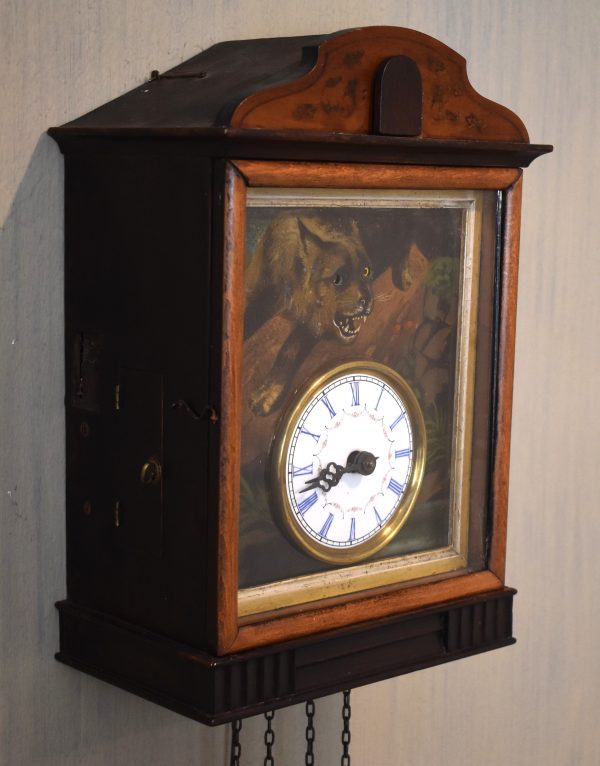Unusual automaton cuckoo clock - Image 4