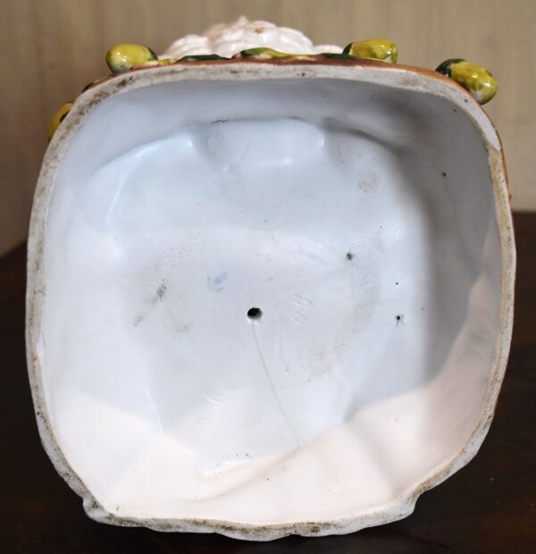 Large Ernst Bohne porcelain owl lamp base - Image 4