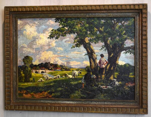 Summer Pastoral oil painting by Eric Belton - Image 2