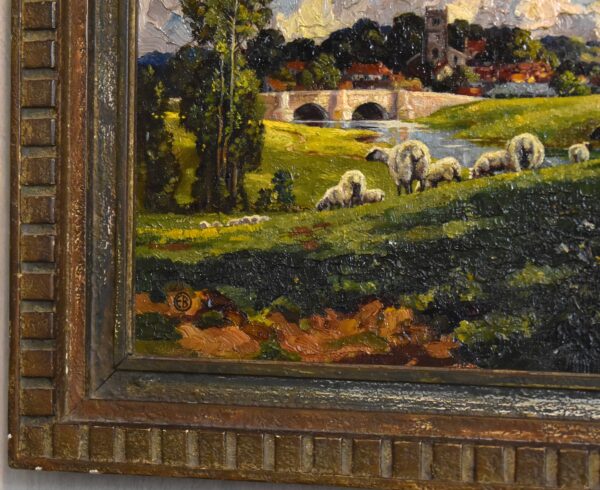 Summer Pastoral oil painting by Eric Belton - Image 6