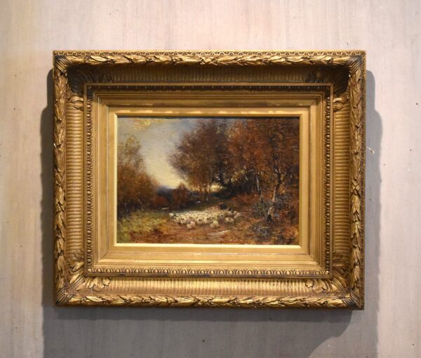 Autumn oil painting by Alexander Coutts Fraser