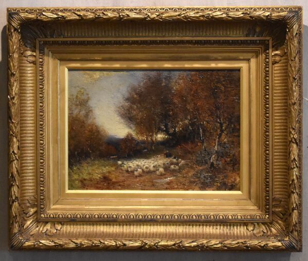 Autumn oil painting by Alexander Coutts Fraser - Image 2