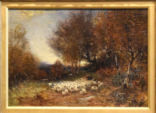 Autumn oil painting by Alexander Coutts Fraser - Image 8