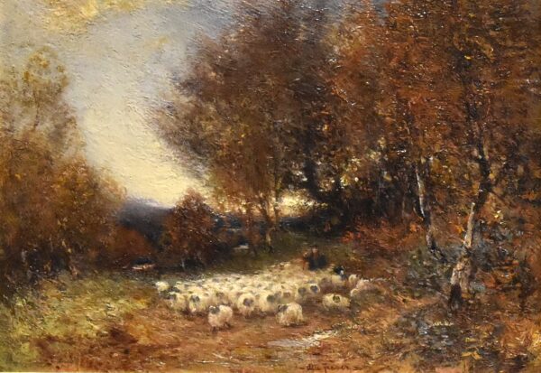 Autumn oil painting by Alexander Coutts Fraser - Image 7