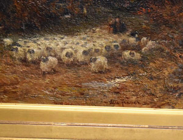 Autumn oil painting by Alexander Coutts Fraser - Image 6