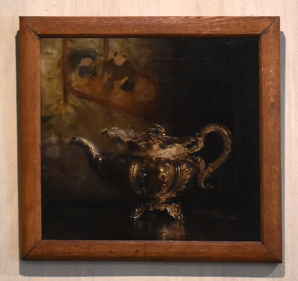 Still life oil painting by William Charles Penn 1877-1968 - Image 2