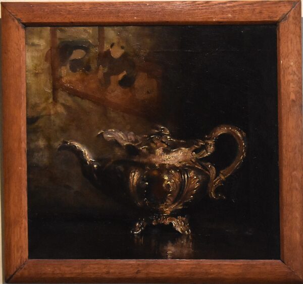 Still life oil painting by William Charles Penn 1877-1968 - Image 8