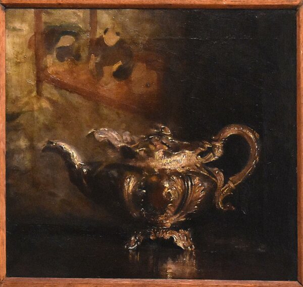 Still life oil painting by William Charles Penn 1877-1968 - Image 7