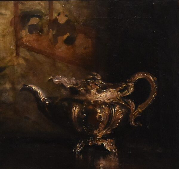 Still life oil painting by William Charles Penn 1877-1968 - Image 6