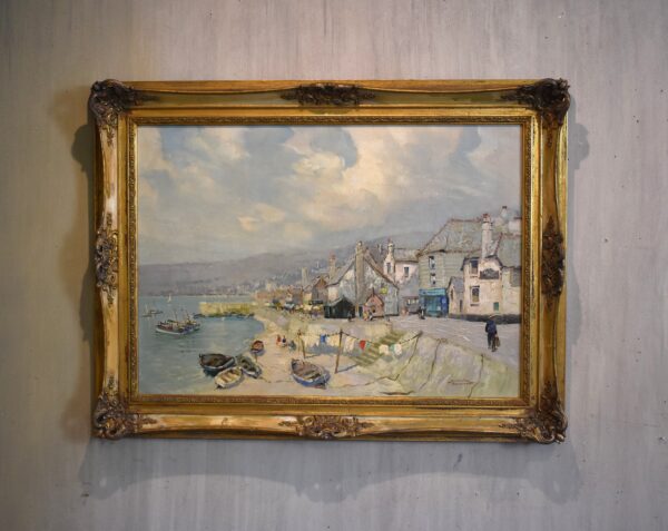 Oil painting of St Ives by Godwin Bennett