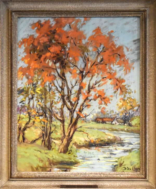 Canadian landscape in pastel by Berthe des Clayes - Image 7