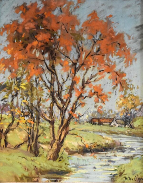 Canadian landscape in pastel by Berthe des Clayes - Image 6