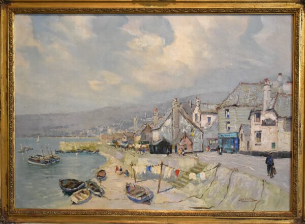 Oil painting of St Ives by Godwin Bennett - Image 8