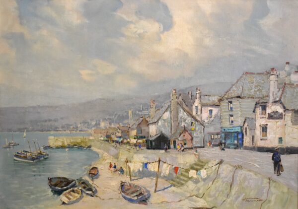 Oil painting of St Ives by Godwin Bennett - Image 7