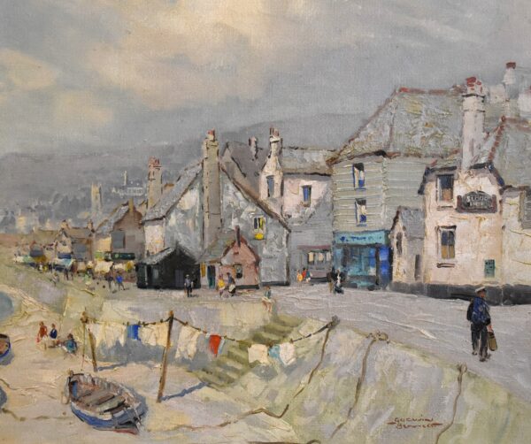 Oil painting of St Ives by Godwin Bennett - Image 6