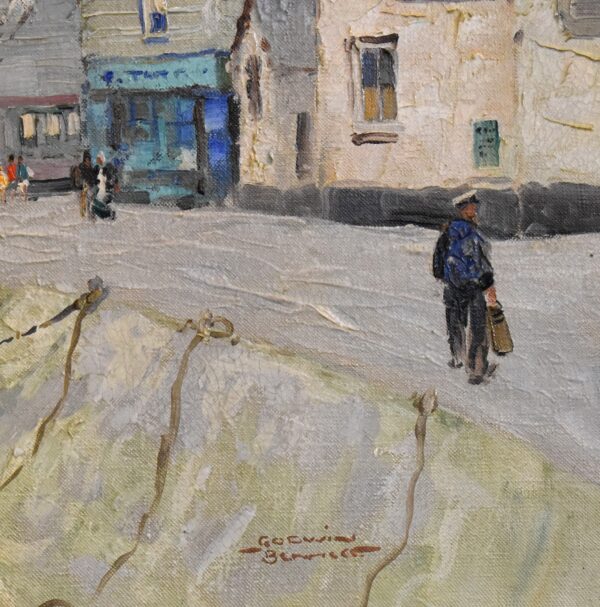 Oil painting of St Ives by Godwin Bennett - Image 4