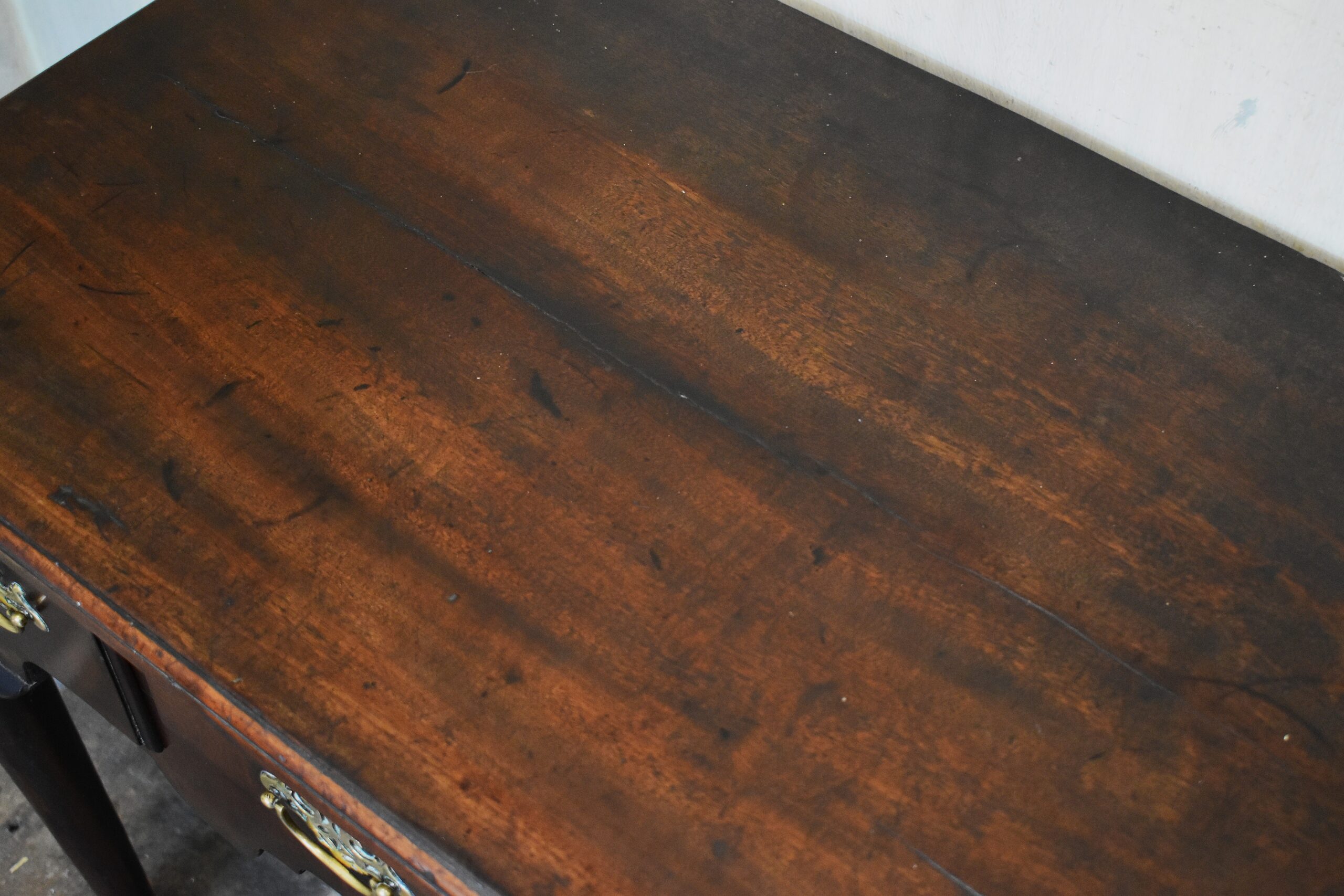 Georgian mahogany lowboy - Image 7