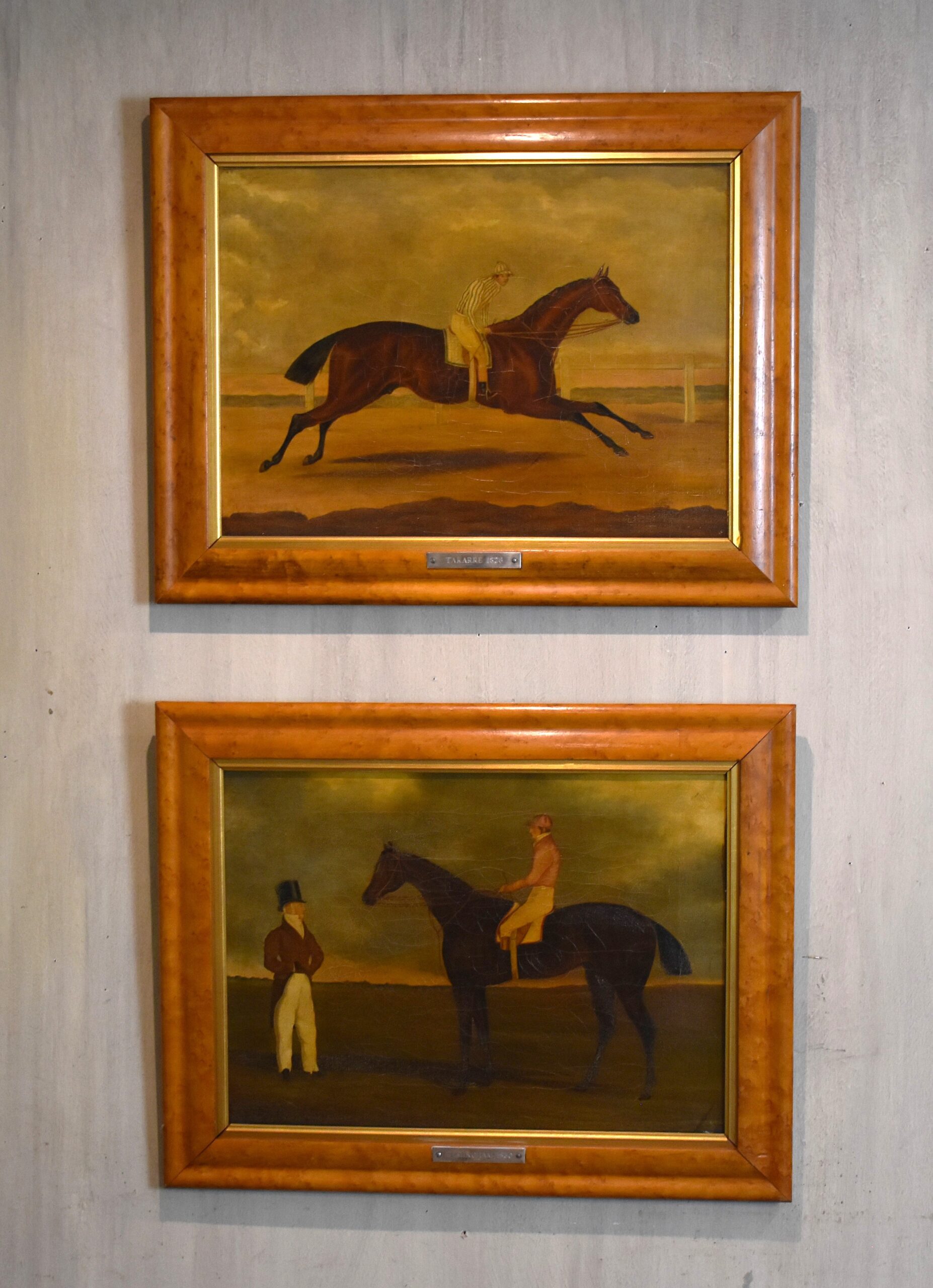 A pair of painted prints after John Frederick Herring Snr