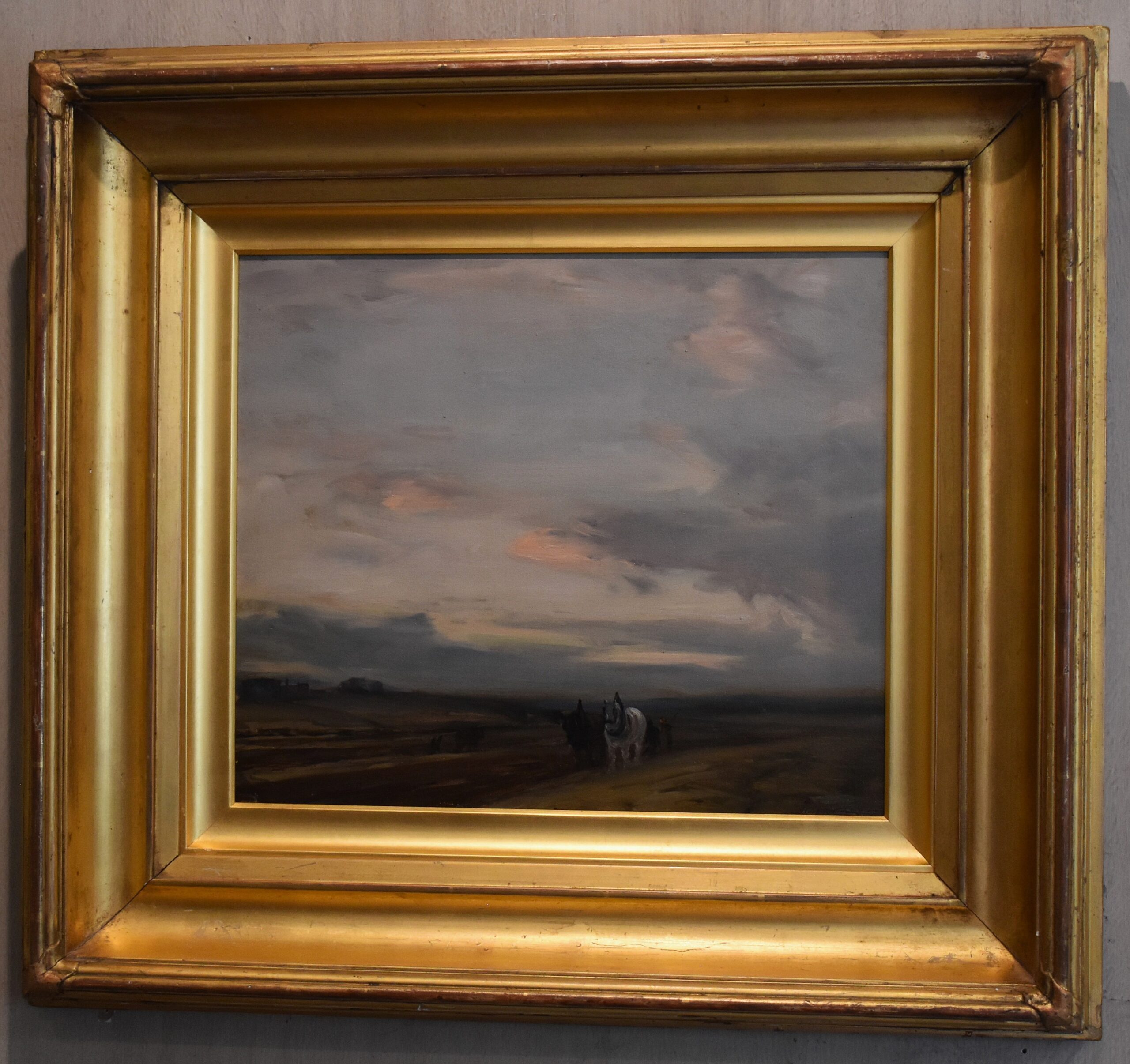 Landscape oil painting by John Campbell Mitchell 1862-1922 - Image 2