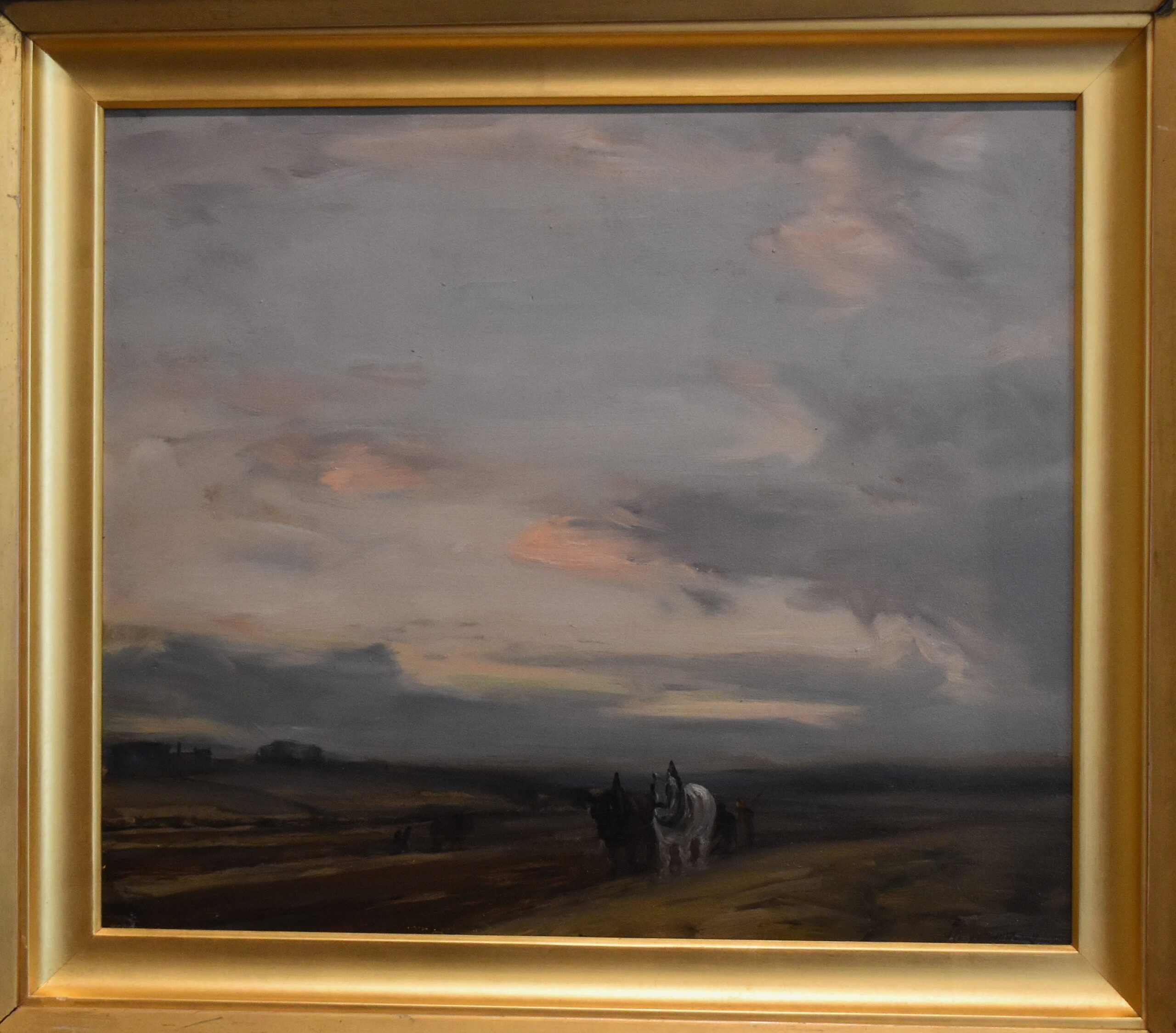 Landscape oil painting by John Campbell Mitchell 1862-1922 - Image 3